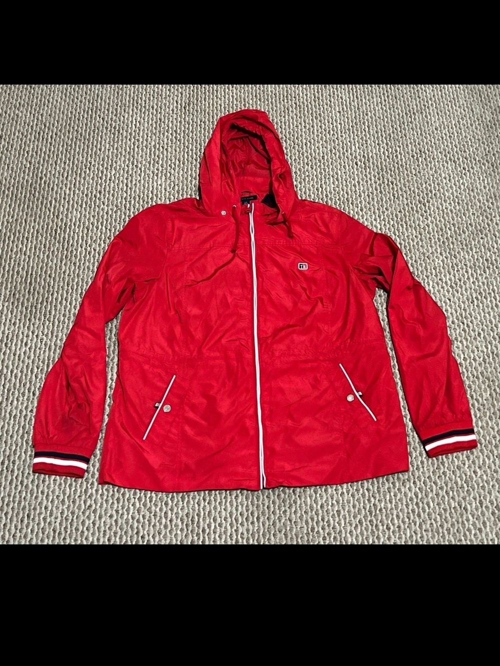 Tommy Hilfiger Hooded Preppy Classic Retro EUC Jacket
